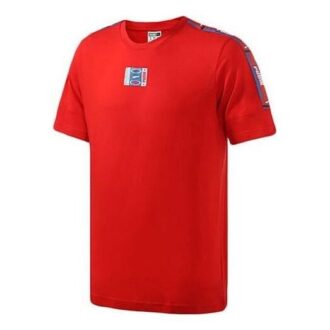 90’er Retro Tape Kortærmet T-shirt “Rød”
