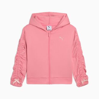 Bow Society fleece-hættetrøje til små børn