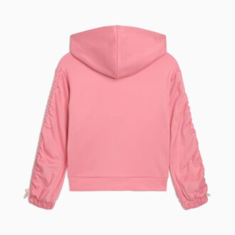 Bow Society fleece-hættetrøje til små børn