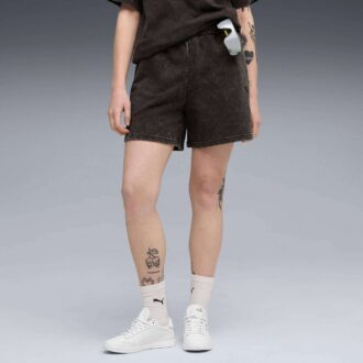 Elevated Essentials Acid Wash Dameshorts