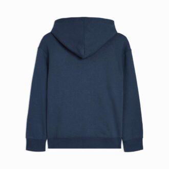 Essentials Embossed Big Kids bomuldsfleece hættetrøje
