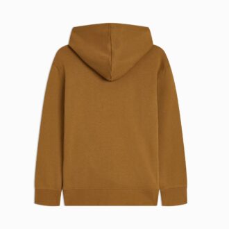 Essentials Embossed fleece hættetrøje til små børn