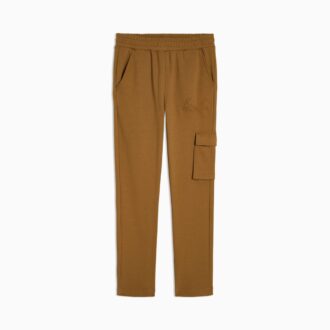 Essentials Embossed Little Kids Fleece Cargo Joggers