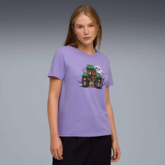 Halloween-t-shirt til kvinder