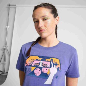 Las Vegas Mirror Dame T-shirt