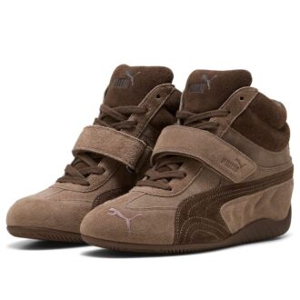 PUMA x Alexander McQueen Speedcat Mid Wedge “Brun”