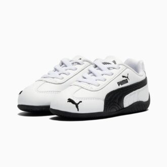 Speedcat lædersneakers til småbørn, der er nemme at have på