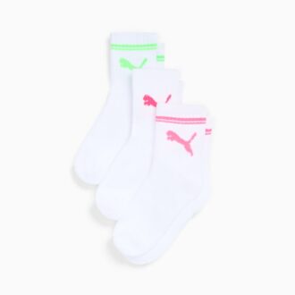 Store børnehalsfrottéstrømper med crew (3 par)