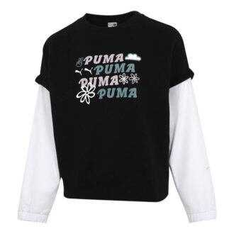 (WMNS) 2-Fer Grafisk Vesttop Logo “Sort”