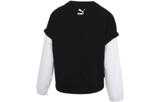 (WMNS) 2-Fer Grafisk Vesttop Logo “Sort”