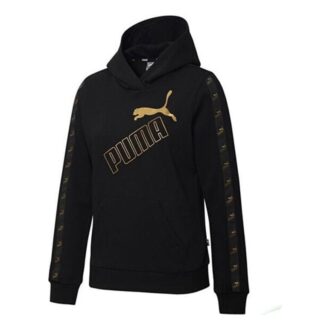 (WMNS) Amplified hættetrøje “Sort guld”