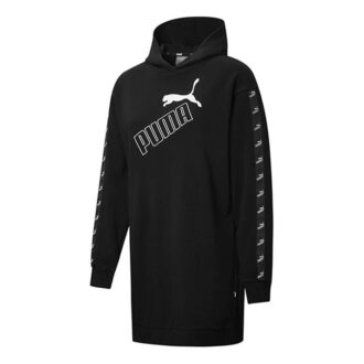 (WMNS) Amplified Hooded Long Sleeveless Dress Sort