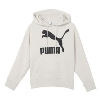 (WMNS) Classics hættetrøje med logoprint, grå