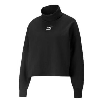 (WMNS) Classics Logo Broderi Sweatshirt Sort