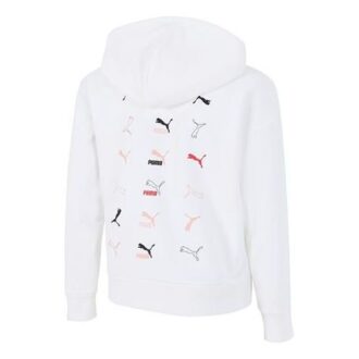(WMNS) Classics Logo Graphics Hættetrøje “Hvid”