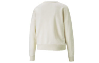 (WMNS) Classics Logo Print Rund Hals Sweatshirt Elfenben