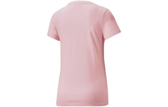 (WMNS) Classics Logo T-shirt med stort logoprint og korte ærmer i pink