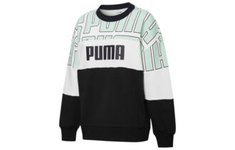 (WMNS) Colourblock Aop Sweatshirt “Sort Grøn Hvid”