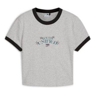 (WMNS) DOWNTOWN Graphic Baby T-shirt “Grå”