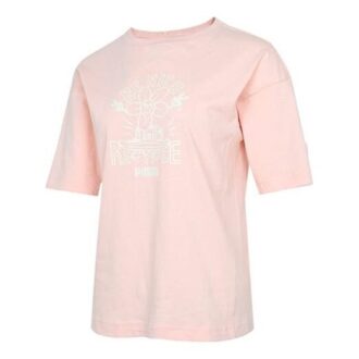 (WMNS) Downtown Graphic T-shirt Lyserød