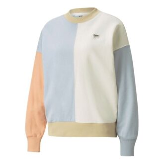 (WMNS) Downtown Oversized Crew Rund Hals Sweatshirt Hvid