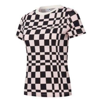 (WMNS) Downtown Rund Hals Lyserød/Rød