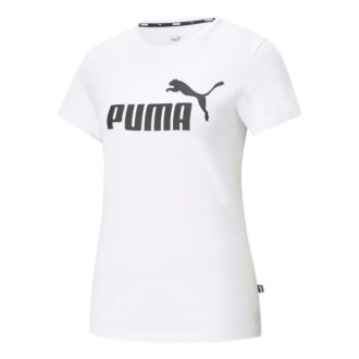 (WMNS) Essentials Logo T-shirt “Hvid Sort”