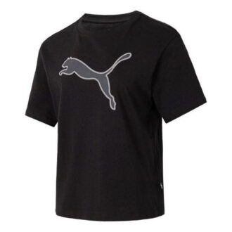 (WMNS) Grafisk Sport T-shirt “Sort Grå”