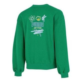 (WMNS) Grafisk sweatshirt “Grøn”