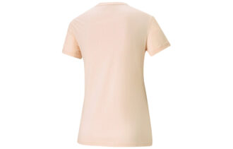 (WMNS) Hjerte T-shirt Kærlighedsprint Logo Sport Rund Hals Kortærmet Pink Rød