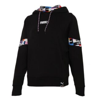 (WMNS) International hættetrøje “Sort/Hvid”
