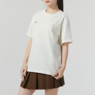 (WMNS) Klassisk bomulds-T-shirt “Beige”