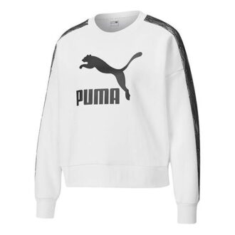 (WMNS) Luksuriøs rund hals pullover hvid