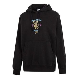 (WMNS) Oversized Graphic Hoodie “Sort”