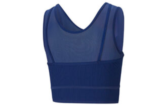 (WMNS) STUDIO Lagdelt Crop Top “Blå”