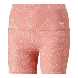 (WMNS) Studio Printed 5 Inch Training Leggings Shorts “Rosette”