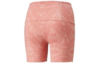 (WMNS) Studio Printed 5 Inch Training Leggings Shorts “Rosette”