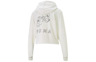 (WMNS) Style Cat-hættetrøje “Hvid Sort”