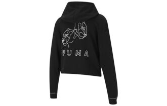(WMNS) Style Cat Hoodie hættetrøje strik shorts sort