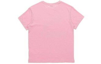 (WMNS) T-shirt med rund hals og logoprint, lyserød