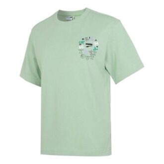 (WMNS) Ungdomslogo T-shirt “Grøn”