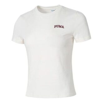 (WMNS) Wordmark Logo T-shirt Small Fit “Hvid”