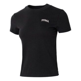 (WMNS) Wordmark Logo T-shirt Small Fit “Sort”
